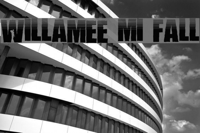 Willamette Mist Fall Font examples