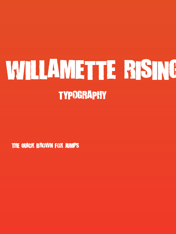 Willamette Rising Poster