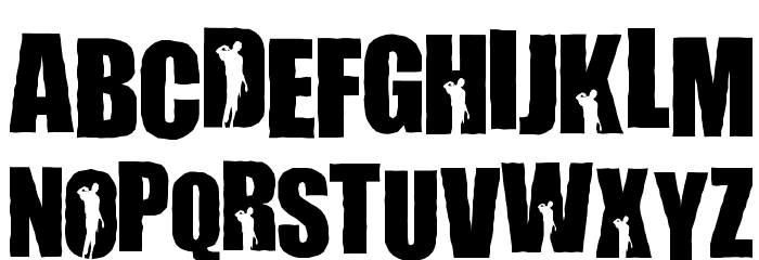 Willamette Rising Font LOWERCASE