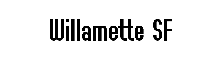 Willamette SF Font