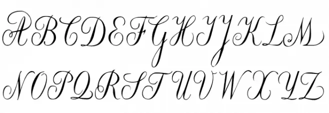 Willegha [Unregistered] Schriftart Groß