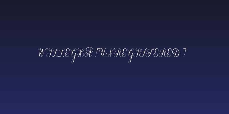 Willegha [Unregistered] Social Header