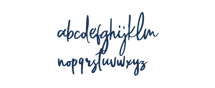 WillfordBrush Lowercase