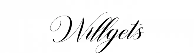 Willgets  Frei Schriftart Herunterladen