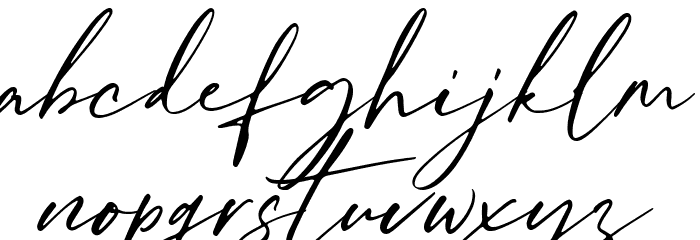 William Costinavel Font LOWERCASE
