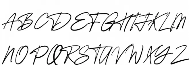 William Dhatos Font OTHER CHARS