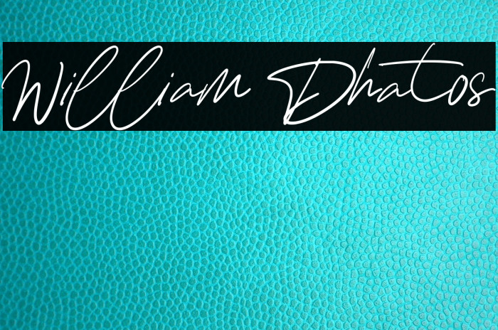 William Dhatos Example 1