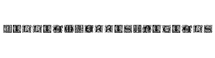 William Morris Initials  Descarca Fonturi Gratis