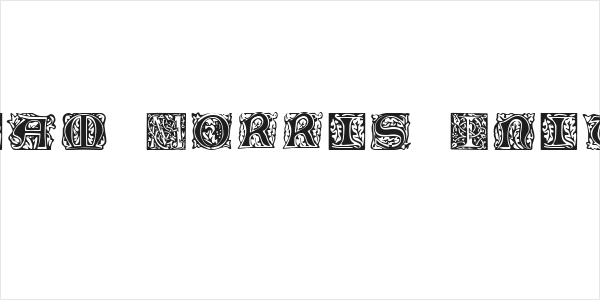 William Morris Initials Logo