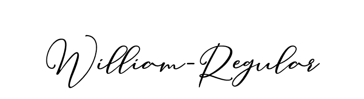 William-Regular  Free Fonts Download