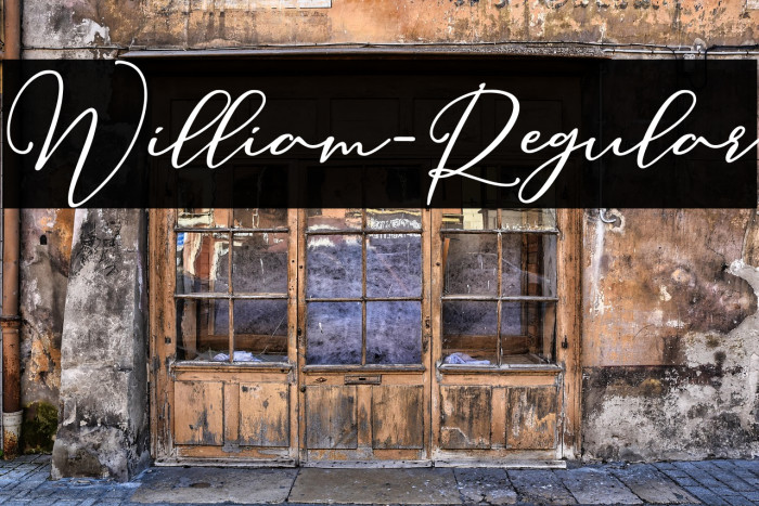 William-Regular Example 1