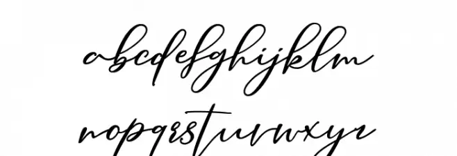 William-Regular Schriftart Kleinbuchstaben
