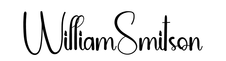 William Smitson  नि: शुल्क फ़ॉन्ट्स डाउनलोड
