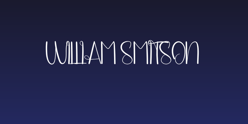 William Smitson Social Header