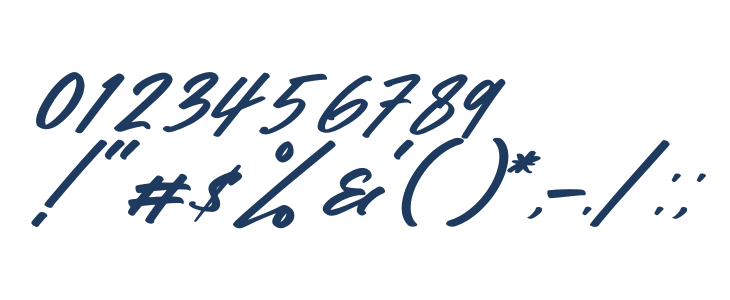 William Victory Italic Other Characters