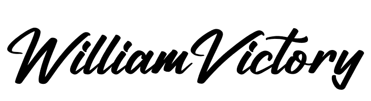 William Victory  Frei Schriftart Herunterladen