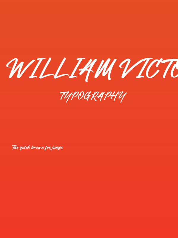 William Victory Poster