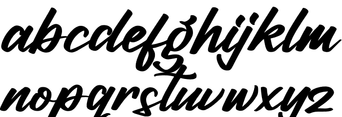 William Victory Font LOWERCASE