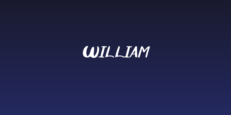 William Social Header