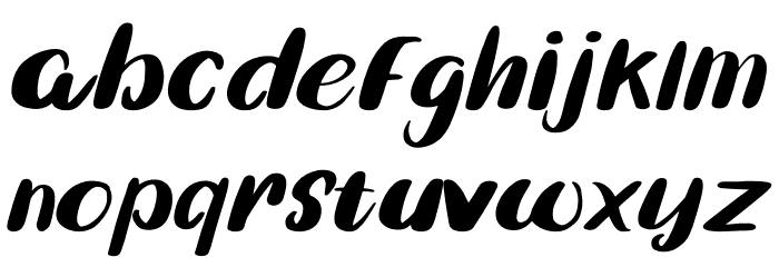 William Font LOWERCASE