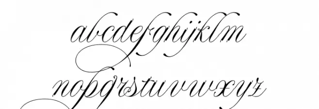 WilliamDukeDemo フォント 小文字