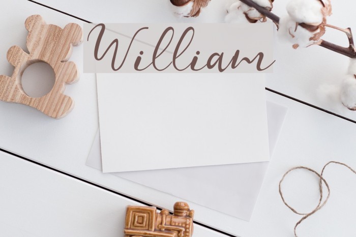 William Font examples