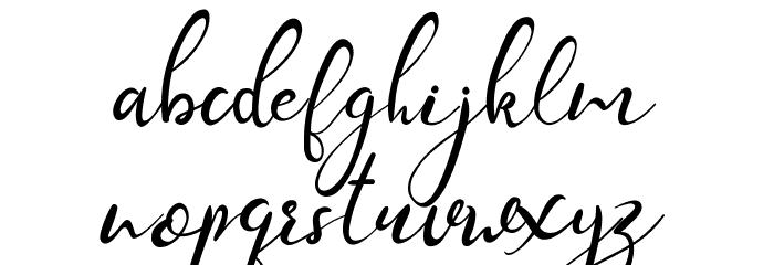 William Font LOWERCASE