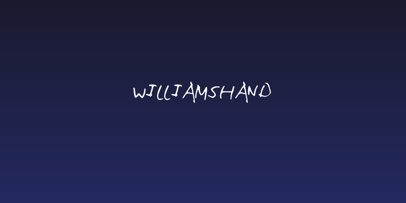 WilliamsHand Social Header