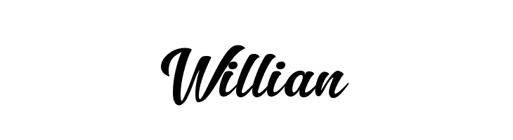 Willian Font - FFonts.net