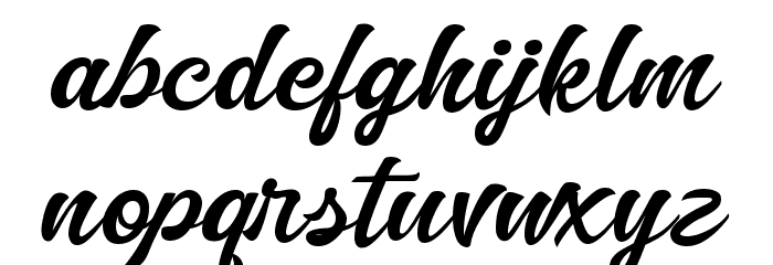 Willian Font LOWERCASE