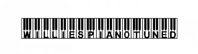 WilliesPianoTuned  les polices de caractères gratuit tlcharger