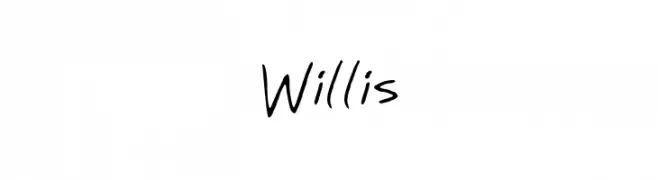 Willis  Frei Schriftart Herunterladen