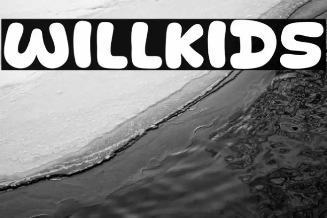 Willkids Schriftart examples