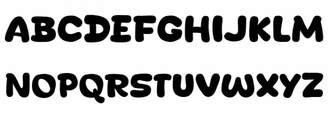 Willkids Schriftart Kleinbuchstaben
