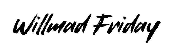 Willmad Friday Schriftart