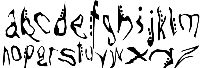 Willo the Wisp Font LOWERCASE
