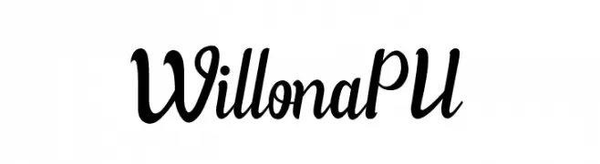 Willona - PU  Скачать бесплатные шрифты