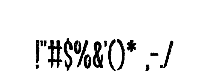 Willow Pumpkin Font OTHER CHARS