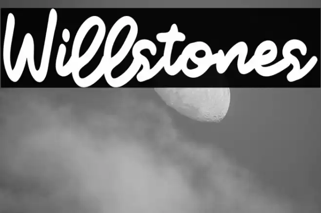 Willstones Font examples