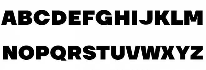 Willump フォント 大文字