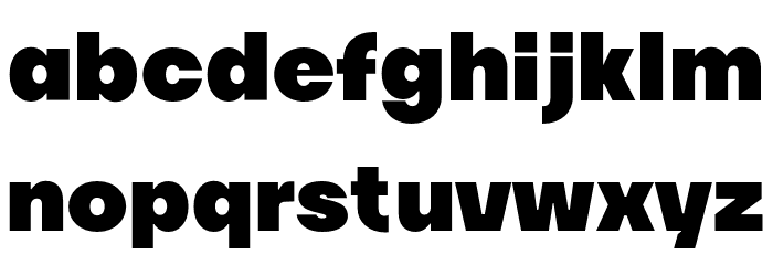 Willump Font LOWERCASE