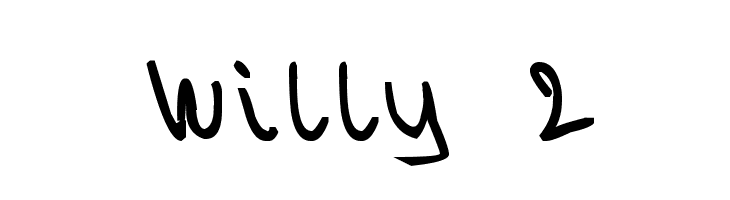 Willy 2 Шрифта