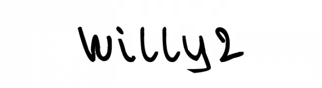 Willy 2  Frei Schriftart Herunterladen