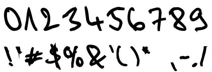 Willy 2 Font OTHER CHARS