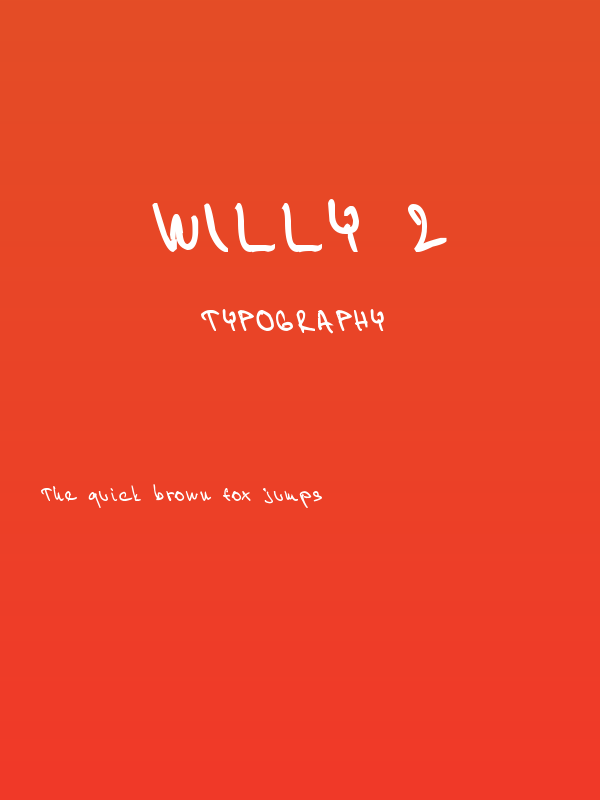 Willy 2 Poster