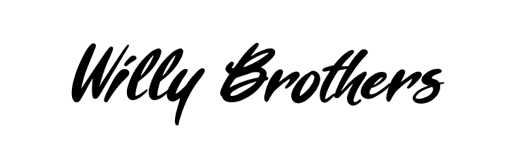 Willy Brothers  Free Fonts Download