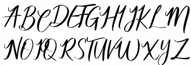 Willy Love Schriftart Groß