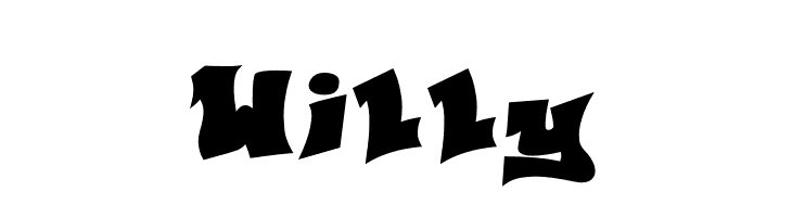 Willy  Frei Schriftart Herunterladen