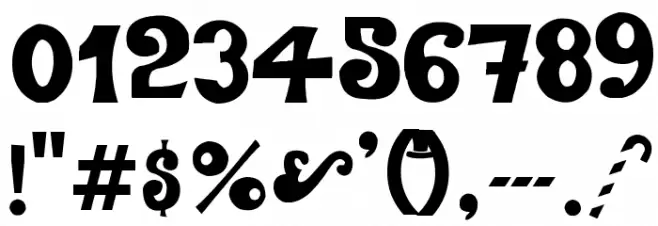 WillyWonka Font OTHER CHARS