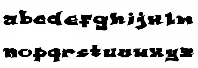 Willy Font LOWERCASE